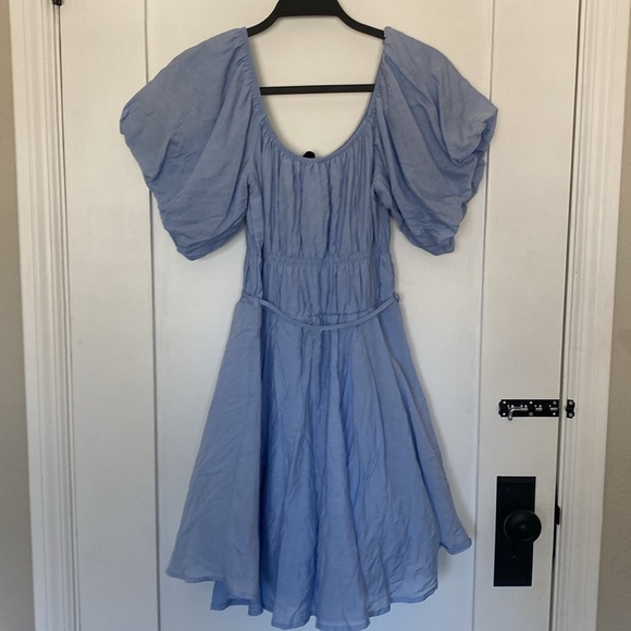 Francesca’s Collection Baby Blue Dress - Picture 7 of 8